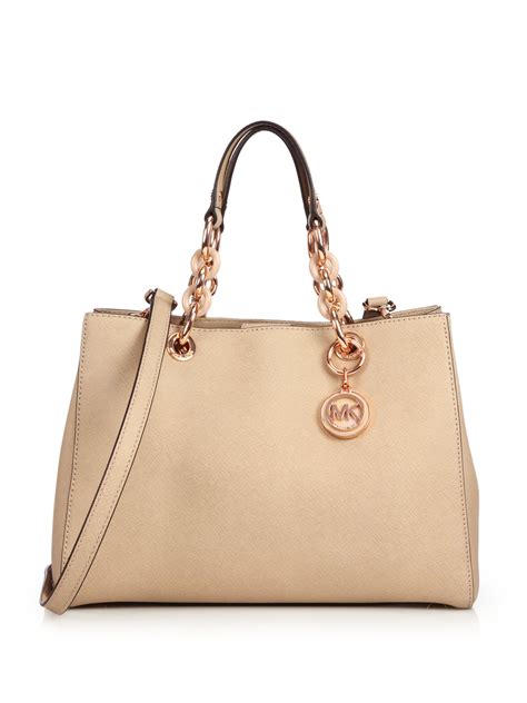 michael kors saffiani leather cynthia|Michael Kors saffiano leather bags.